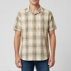 Club Room Plaid Button Shirt Size Large